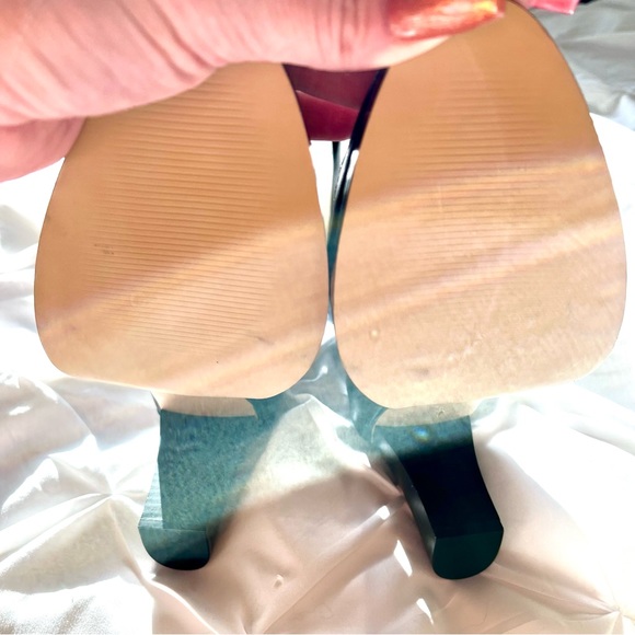 Express Black Leather Buckle Heeled Ankle Boots, size 10. New with Tags! - Picture 5 of 8